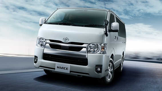 社員用車ハイエース